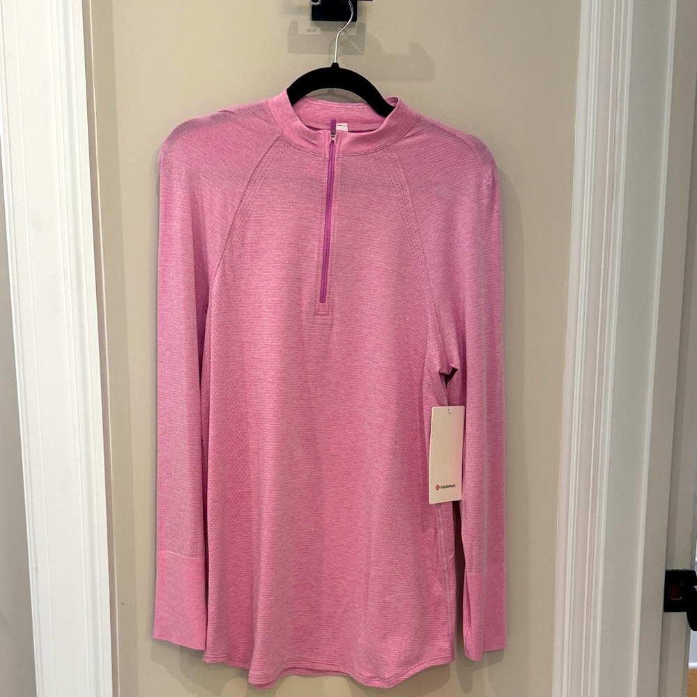 Lululemon Athletica Swiftly Relaxed Long-length Half zip